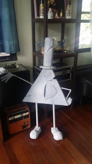 Bill Cipher statue